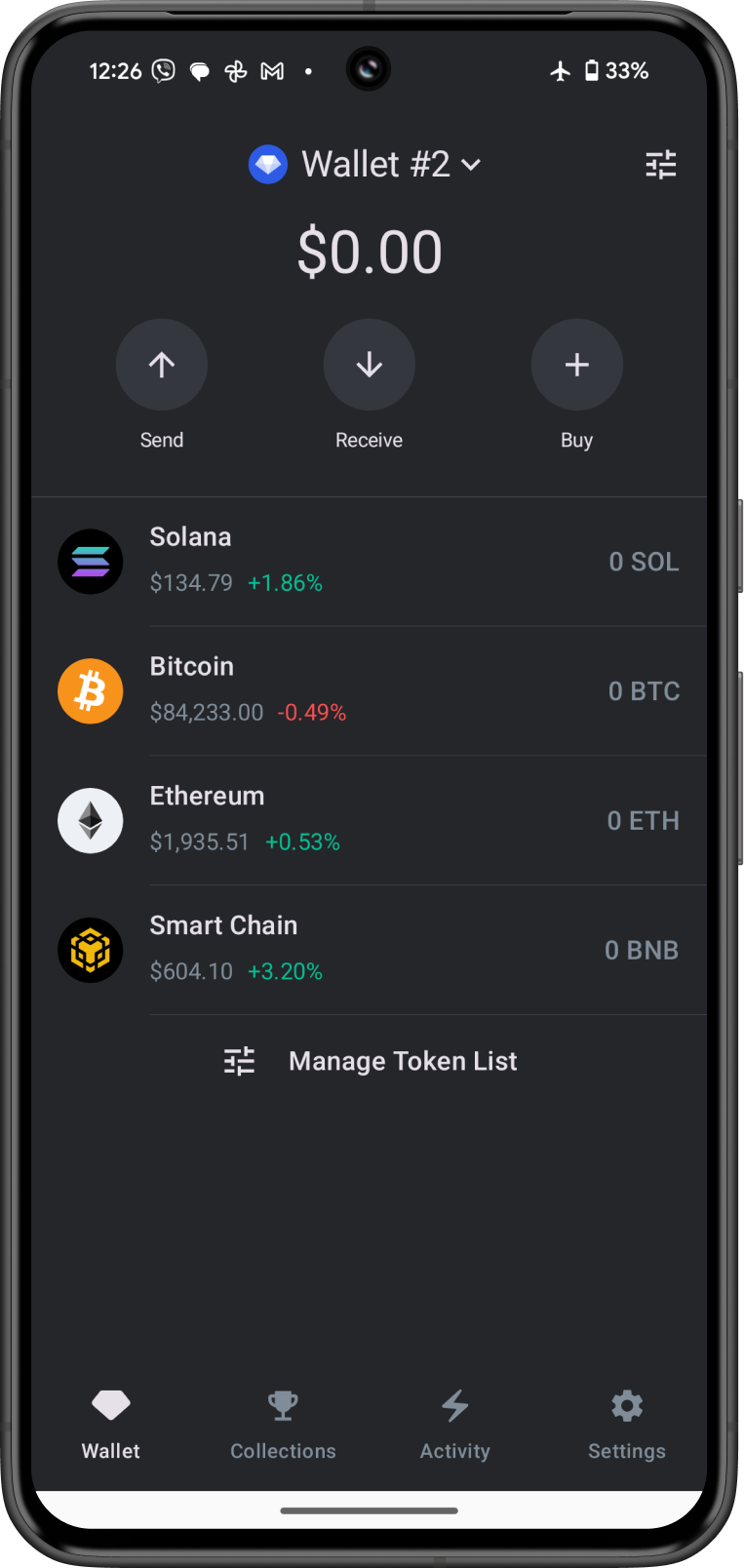Multi-Coin Wallet