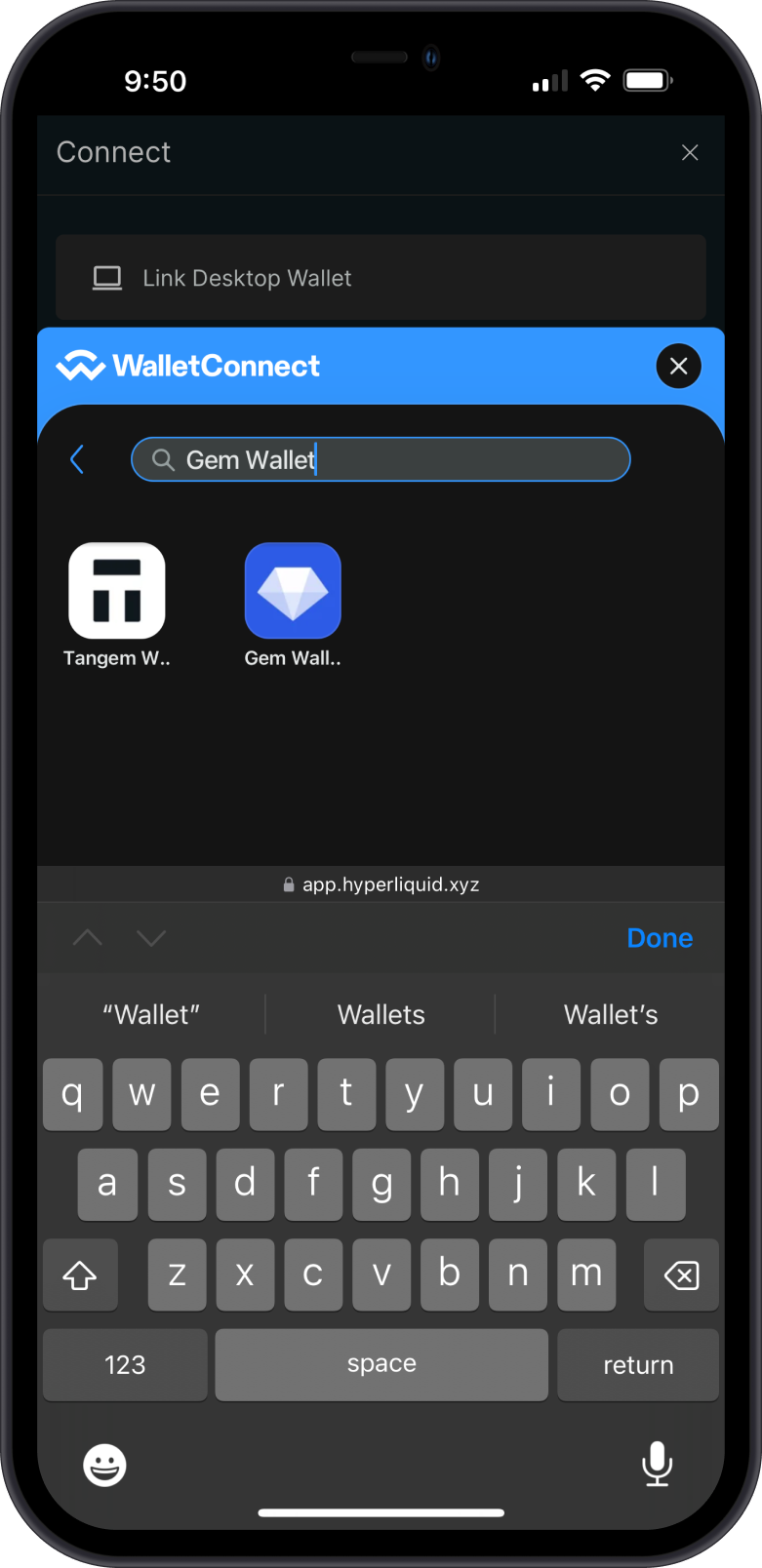 Find Gem Wallet