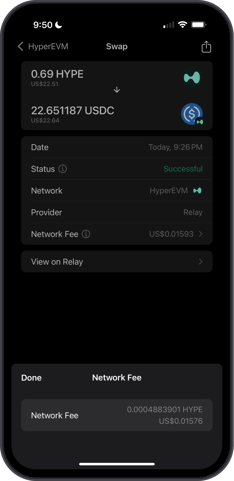 Fees for Swaps on HyperEVM