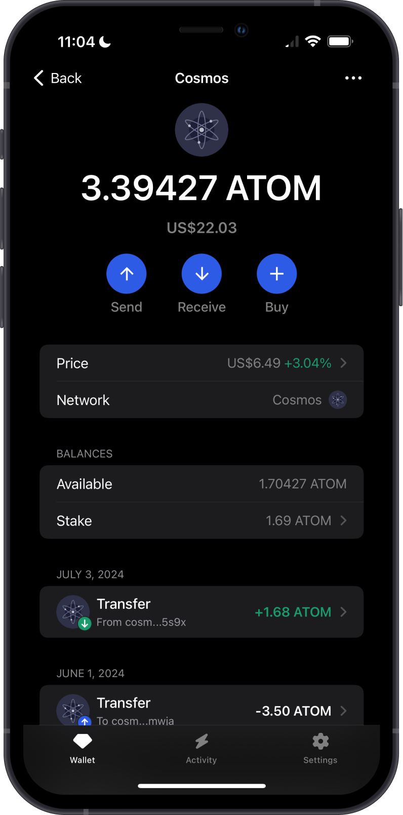 Open Gem Wallet