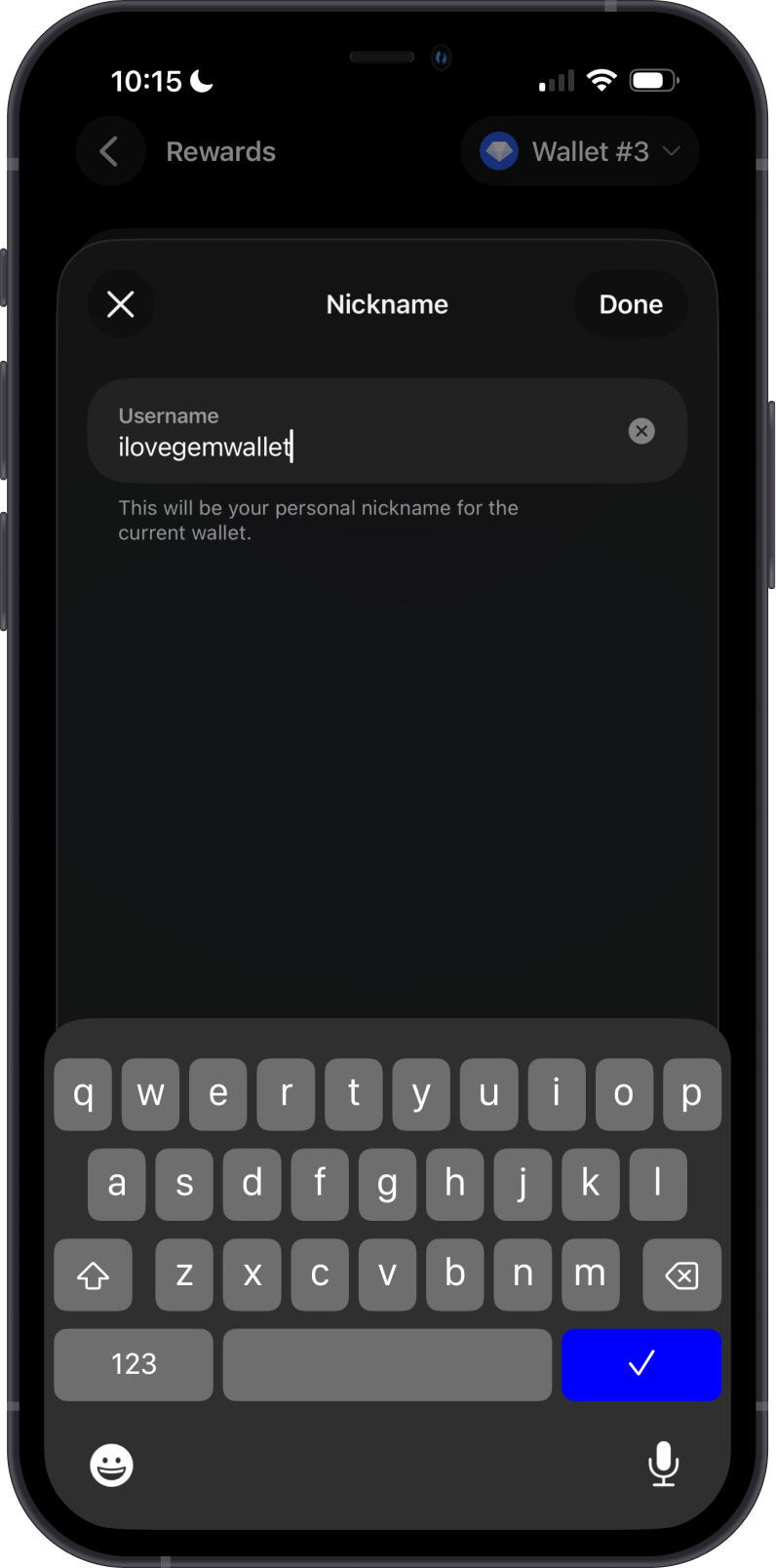 Create a referral username