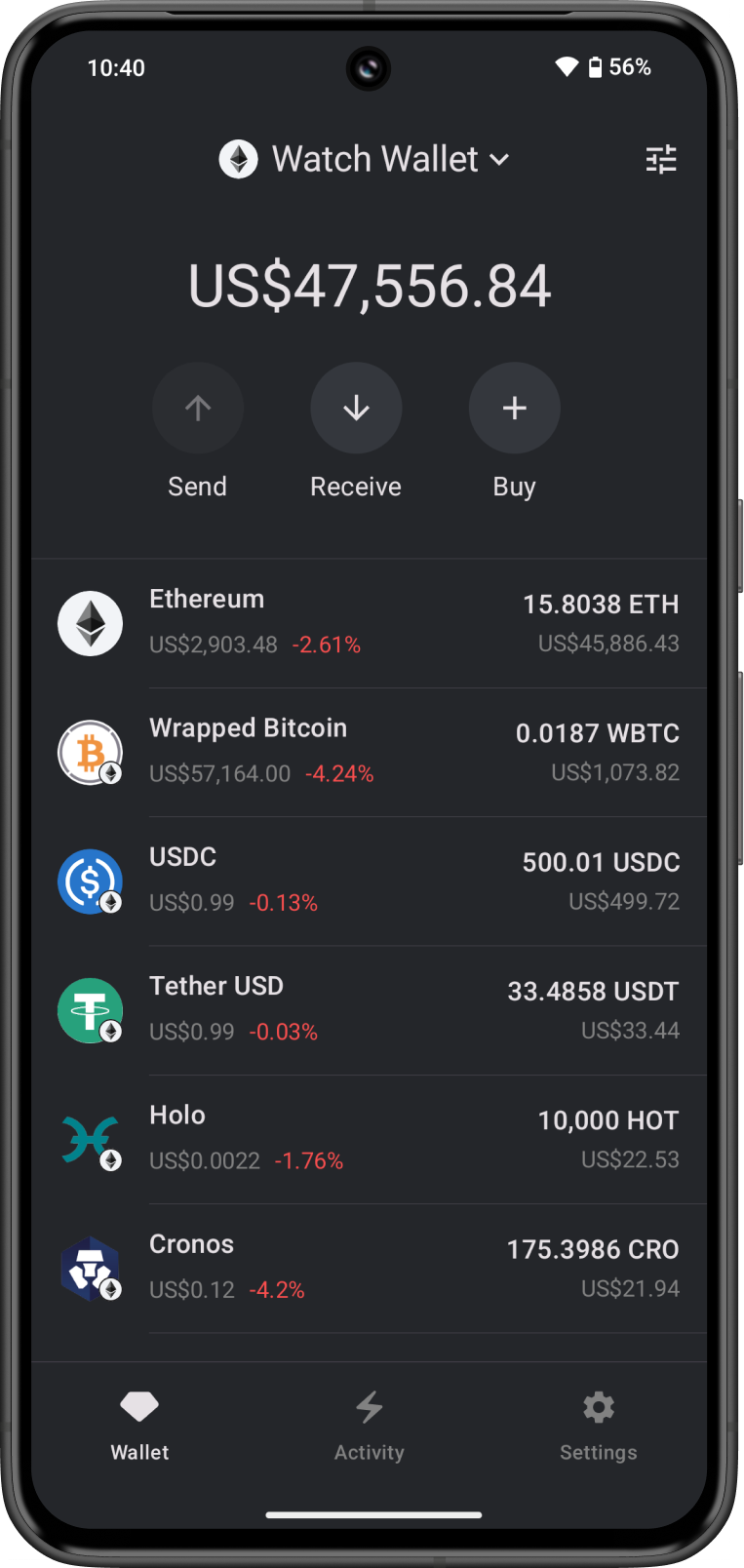 Watch Wallet is Ready