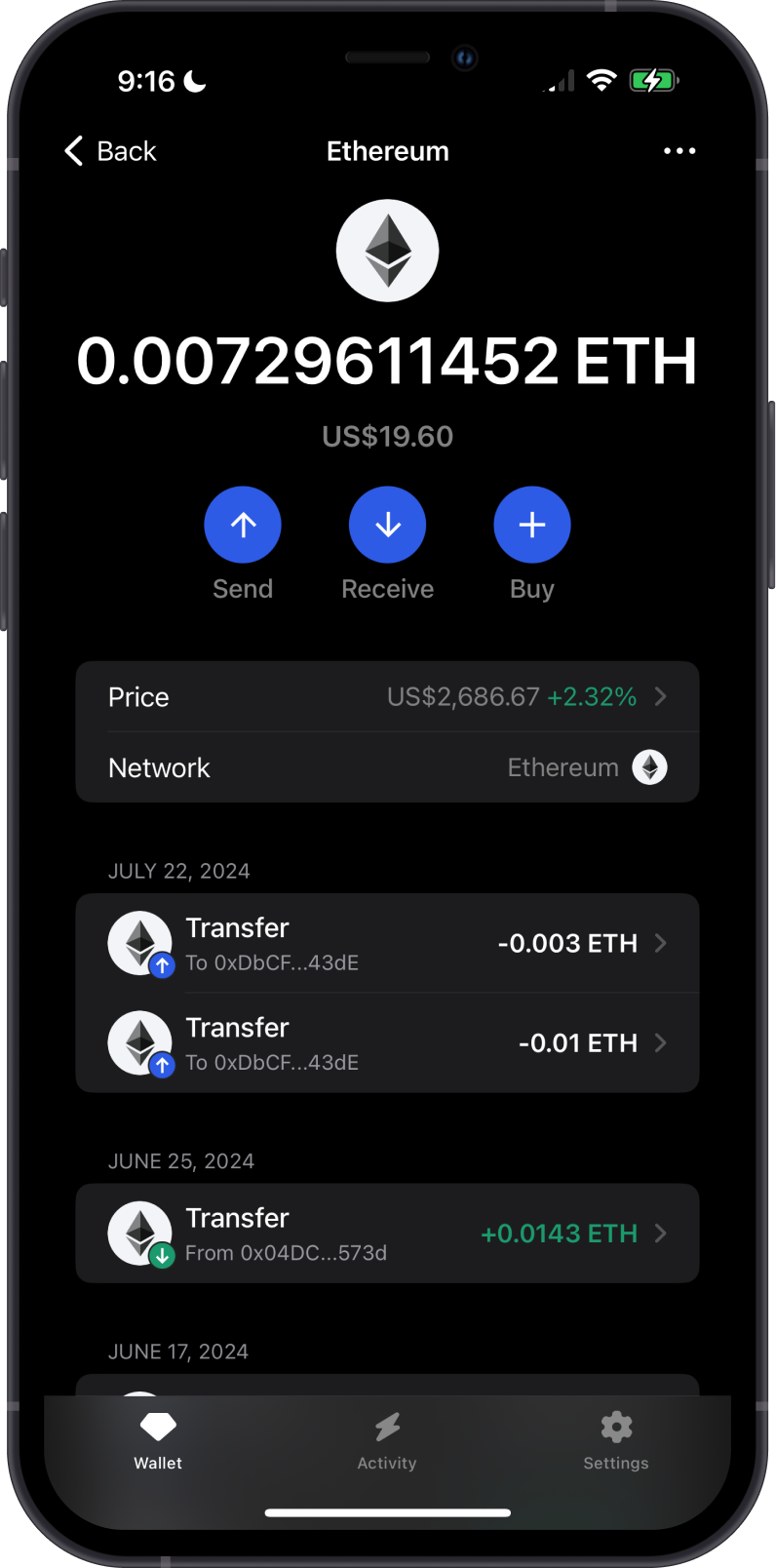 ETH Balance