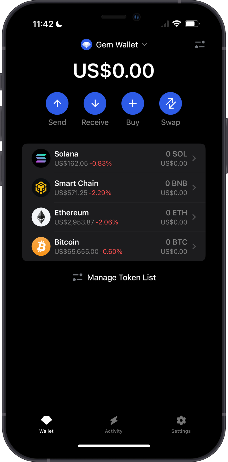 Start Using Gem Wallet on iOS