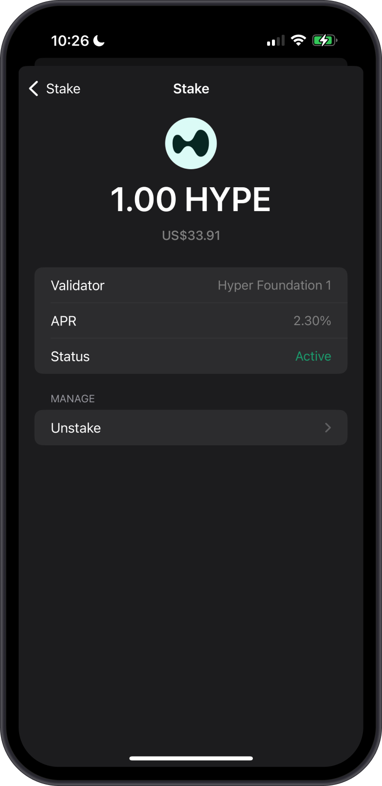 Hyperliquid Staking Details