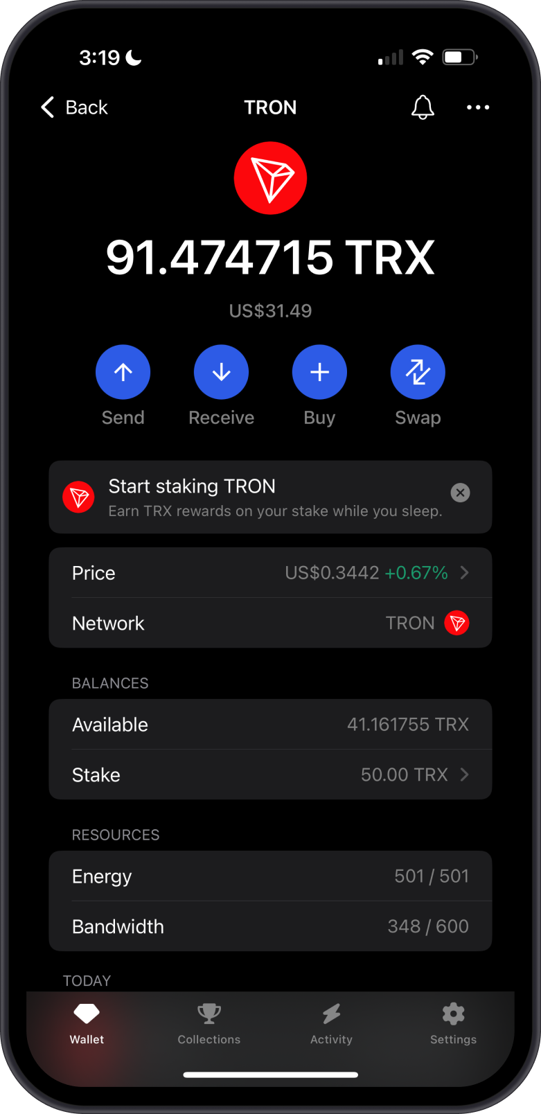 TRX Frozen