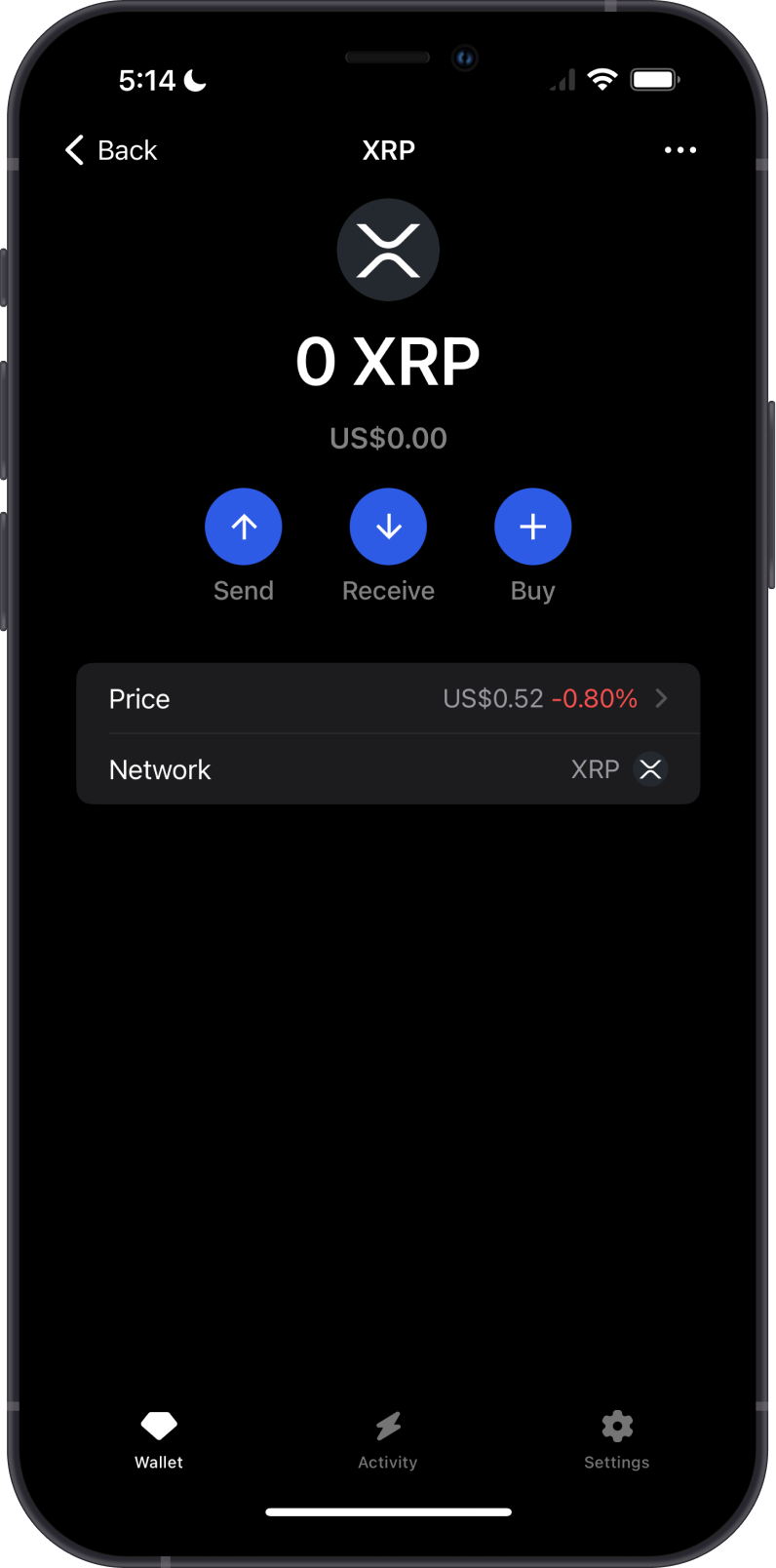 XRP Wallet on Gem Wallet