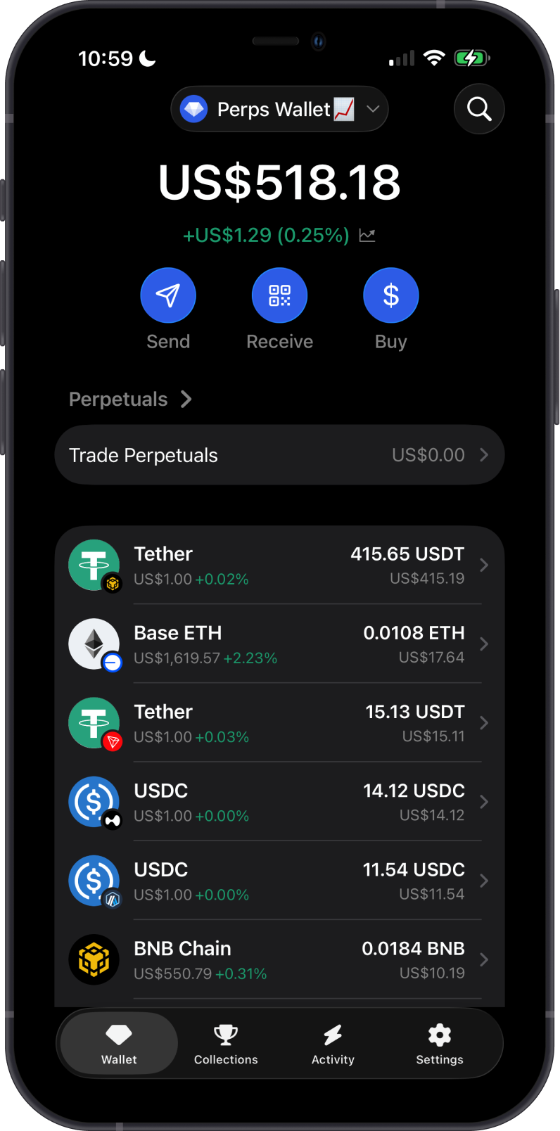 Manage Assets Across Multiple Blockchains